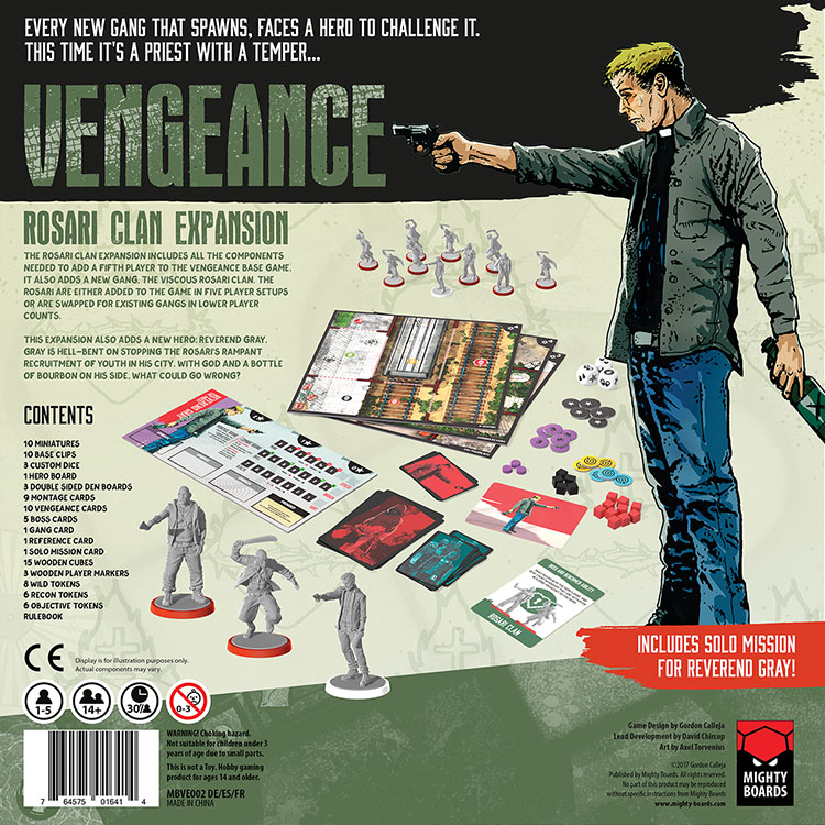 Vengeance - Mighty Boards - Board Game Development Studio