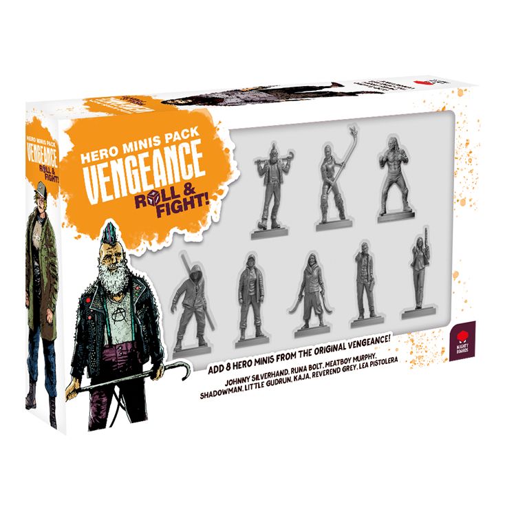 Vengeance: Roll & Fight Hero Minis Pack